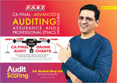 CA Final Audit Full book set (Except Drone Charts) by CA Sarthak Jain